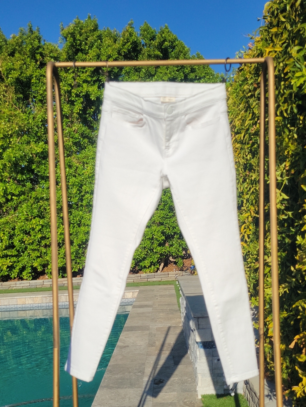 J. Jill Women's White Skinny Denim Legging Jeans 2P